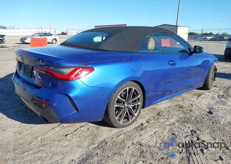 2021 BMW 430I z USA, uszkodzony, nr VIN WBA23AT00MCH46325